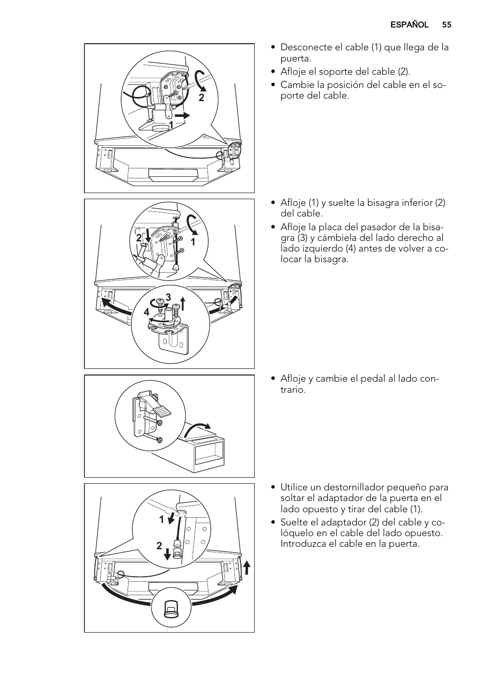 AEG A82700GNX0 User Manual | Page 55 / 60