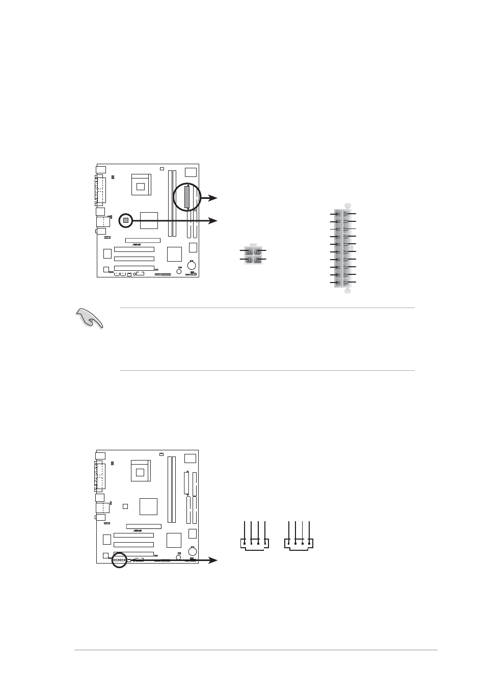 Asus p4ge-mx motherboard 1-17, P4ge-mx atx power connectors atx_power1, Atx12v1 | P4ge-mx internal audio connectors | Asus P4GE-MX User Manual | Page 27 / 62