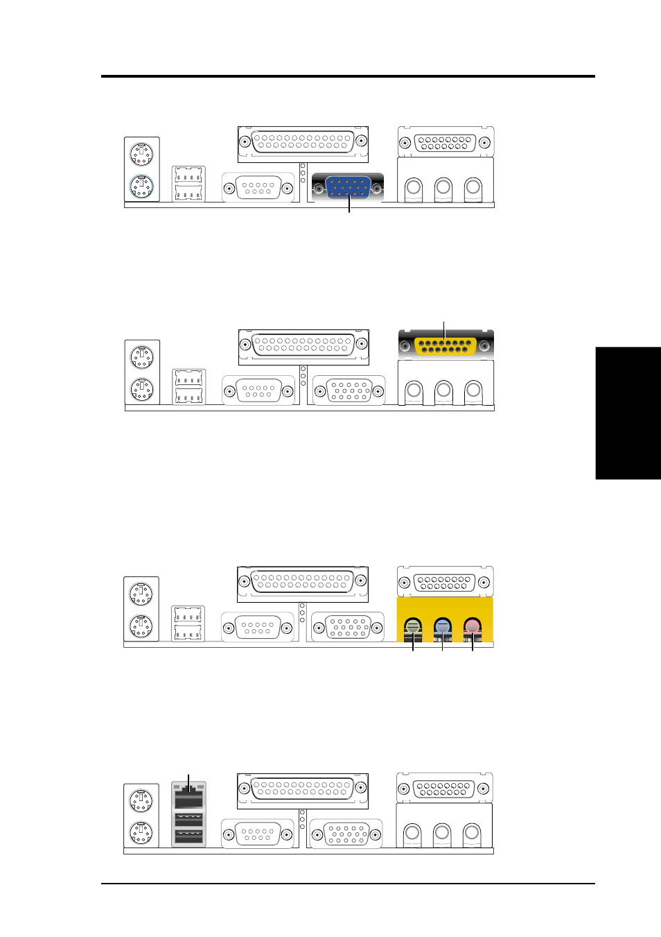 Hardware setup | Asus 810E User Manual | Page 33 / 136