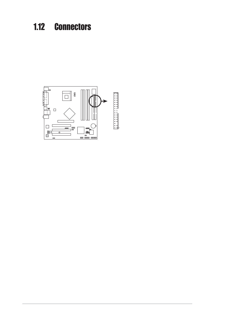 12 connectors | Asus P4P800-MX User Manual | Page 30 / 72