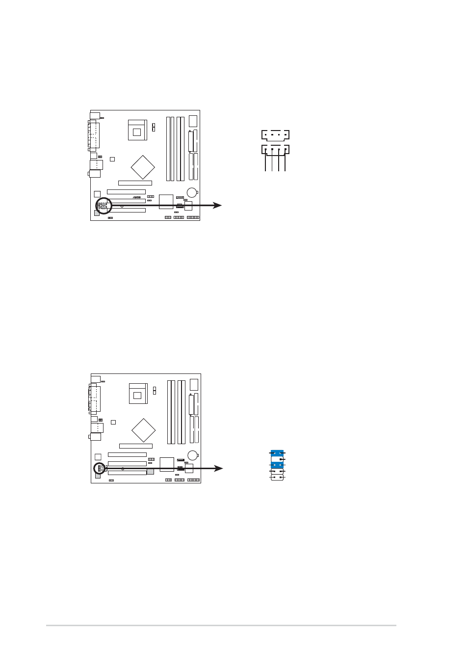 24 chapter 1: product introduction, P4p800-mx internal audio connectors | Asus P4P800-MX User Manual | Page 34 / 72