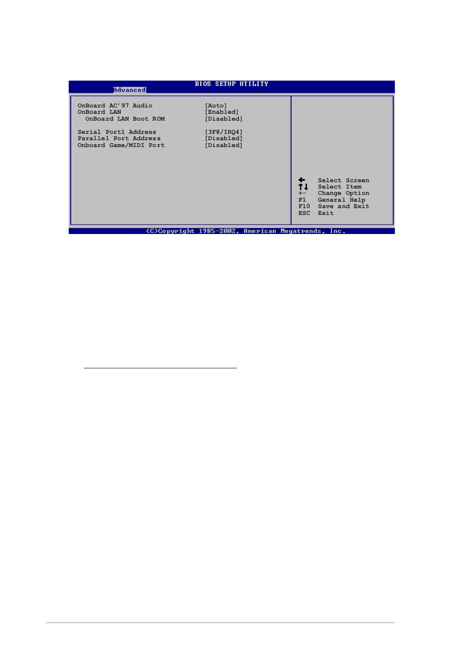4 onboard devices configuration | Asus P4P800-MX User Manual | Page 56 / 72