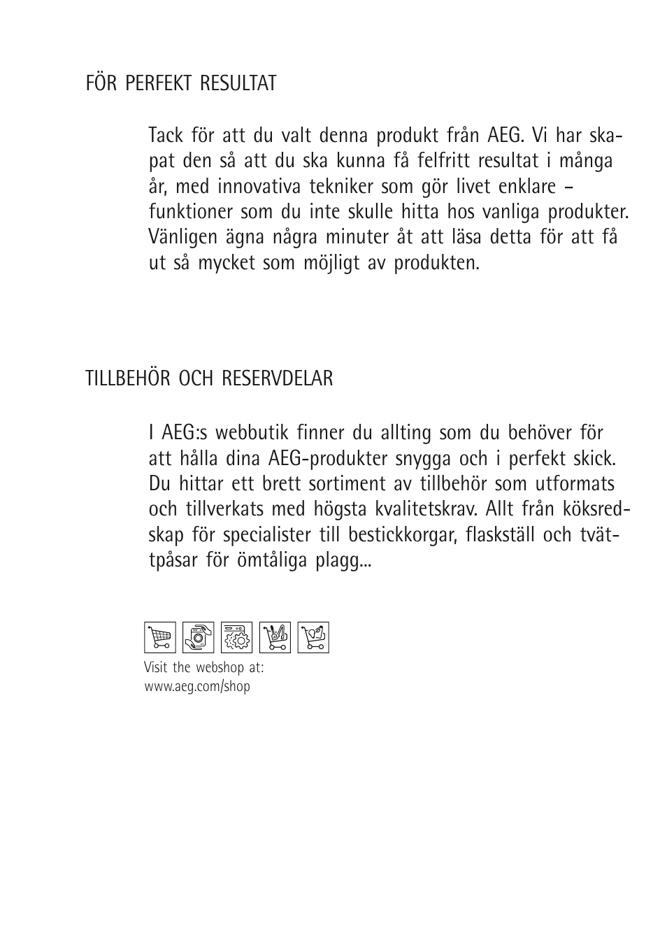 AEG X66163MD10 User Manual | Page 33 / 80