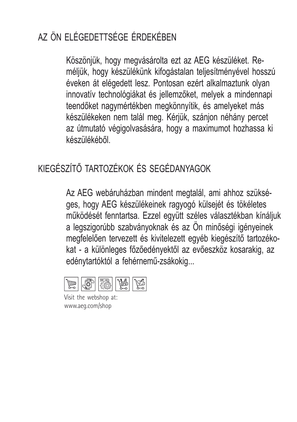 AEG X66163MD10 User Manual | Page 45 / 80