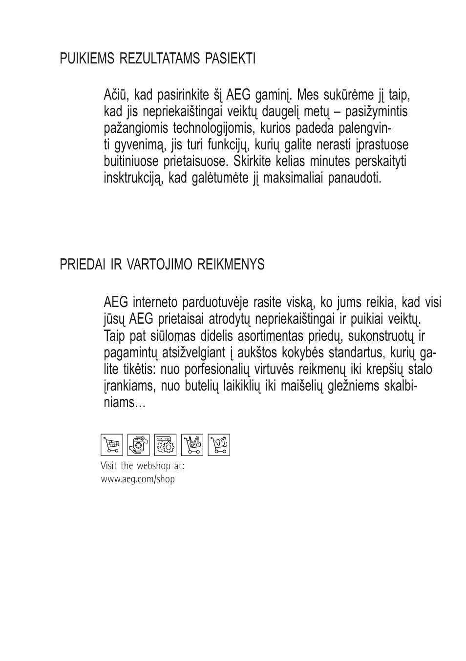 AEG X66163MD10 User Manual | Page 57 / 80