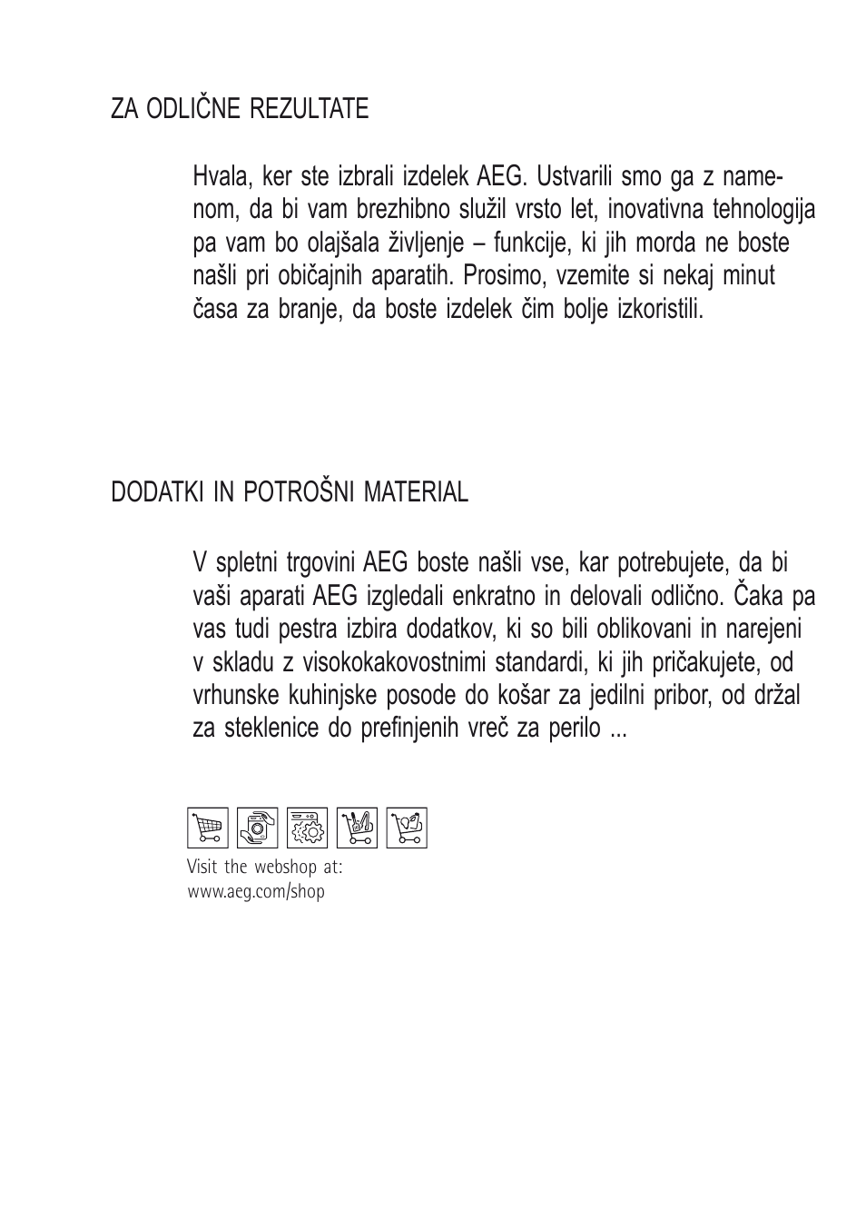 AEG X66163MD10 User Manual | Page 66 / 80