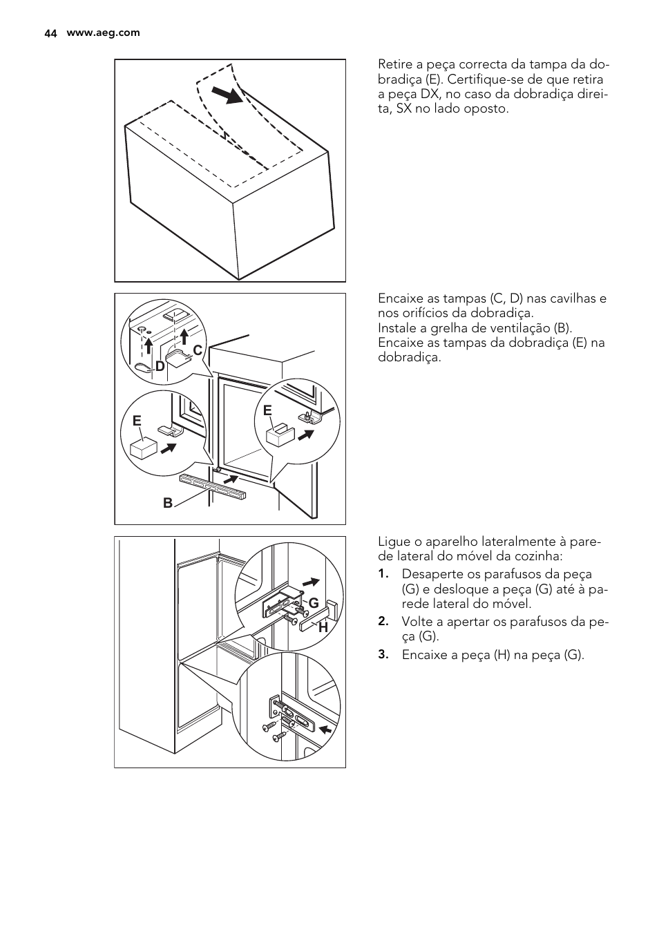 AEG SCT71800S1 User Manual | Page 44 / 76