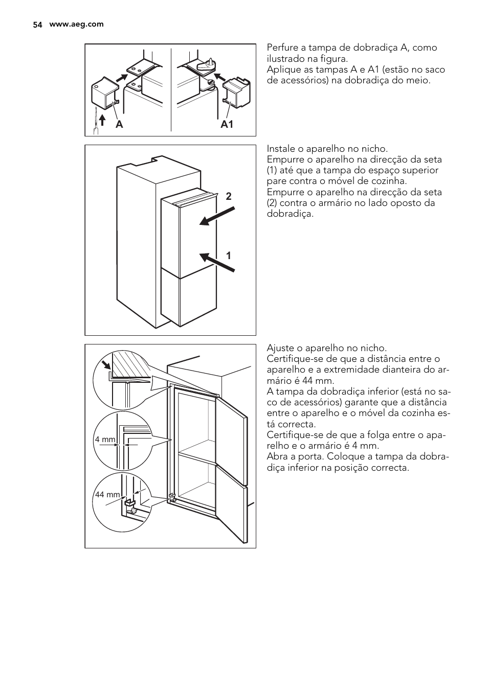 AEG SCS81800F0 User Manual | Page 54 / 84