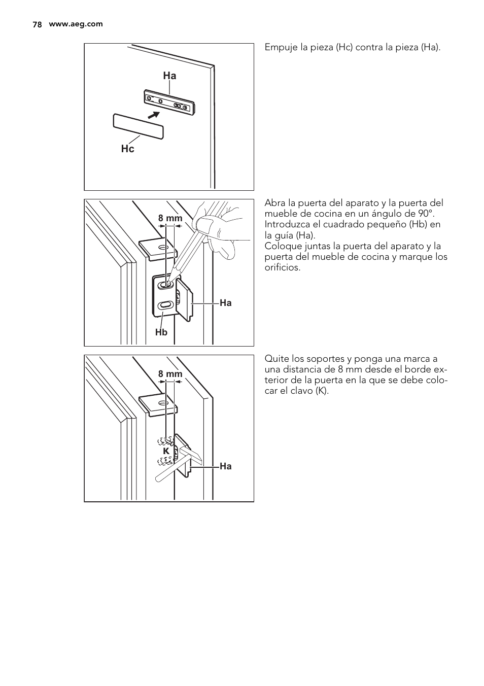 AEG SCS81800F0 User Manual | Page 78 / 84