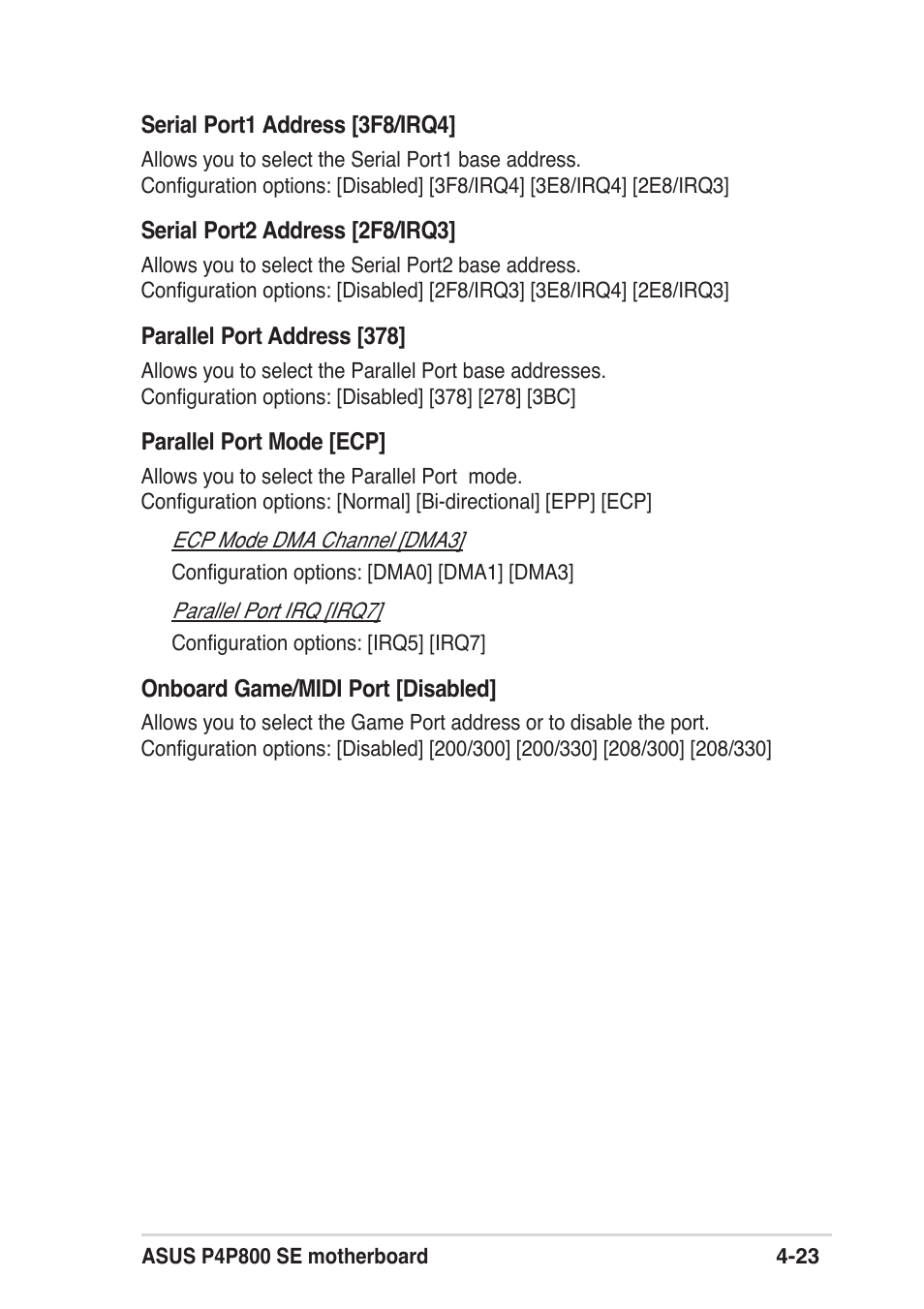 Asus P4P800 SE User Manual | Page 85 / 125