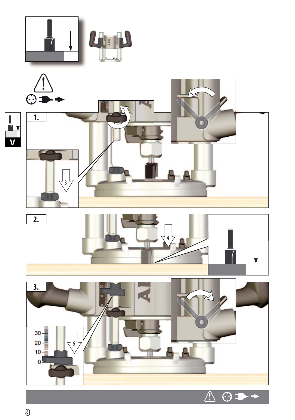 V 1. 2 | AEG MF 1400 KE User Manual | Page 11 / 76