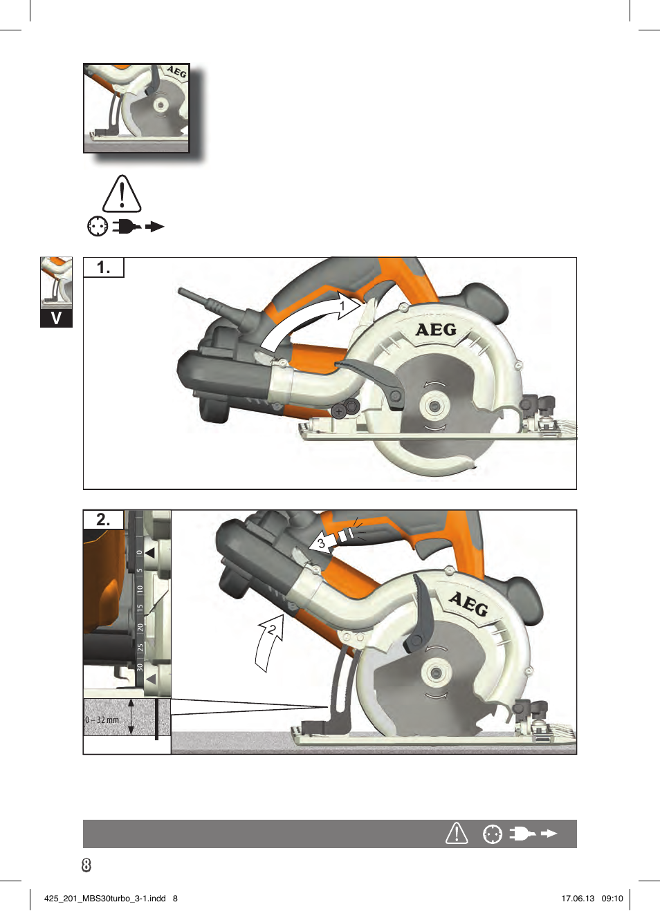 AEG MBS 30 Turbo User Manual | Page 14 / 148