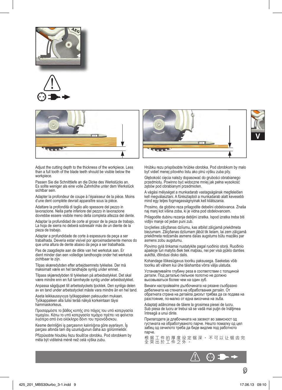 AEG MBS 30 Turbo User Manual | Page 15 / 148