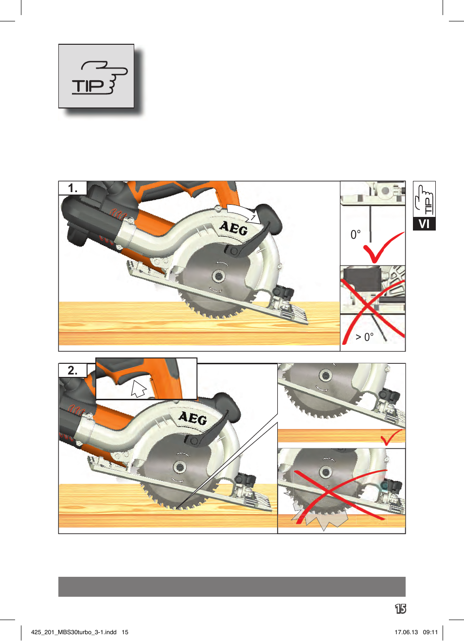 AEG MBS 30 Turbo User Manual | Page 21 / 148