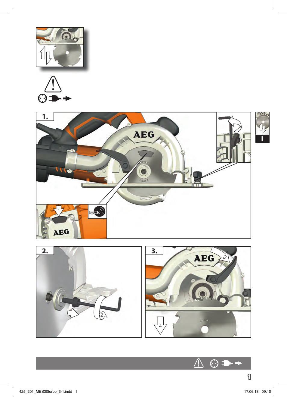 1i 2. 3 | AEG MBS 30 Turbo User Manual | Page 7 / 148