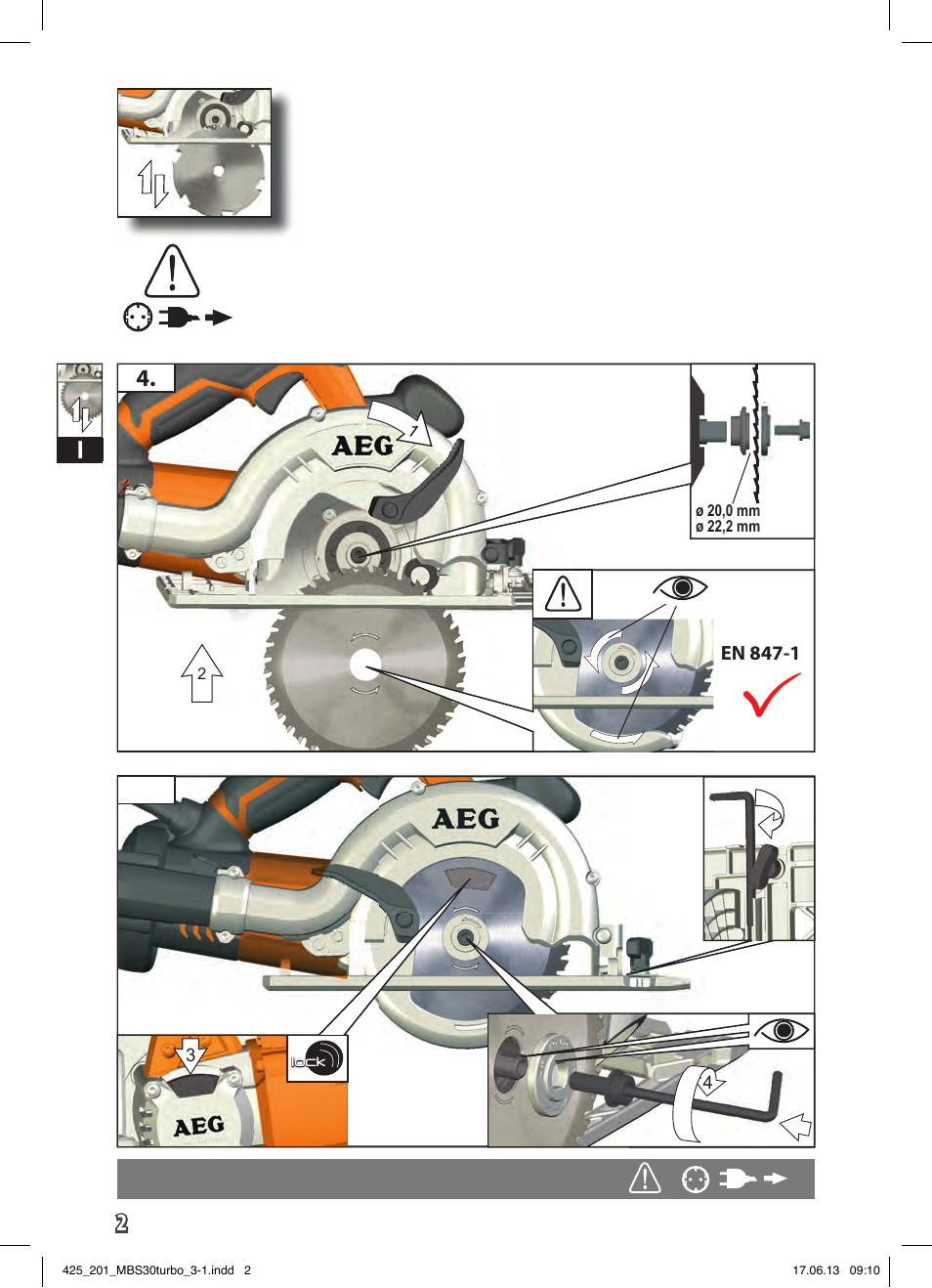 AEG MBS 30 Turbo User Manual | Page 8 / 148