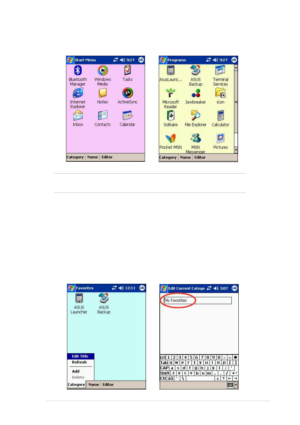 Asus MyPal A620BT User Manual | Page 35 / 156