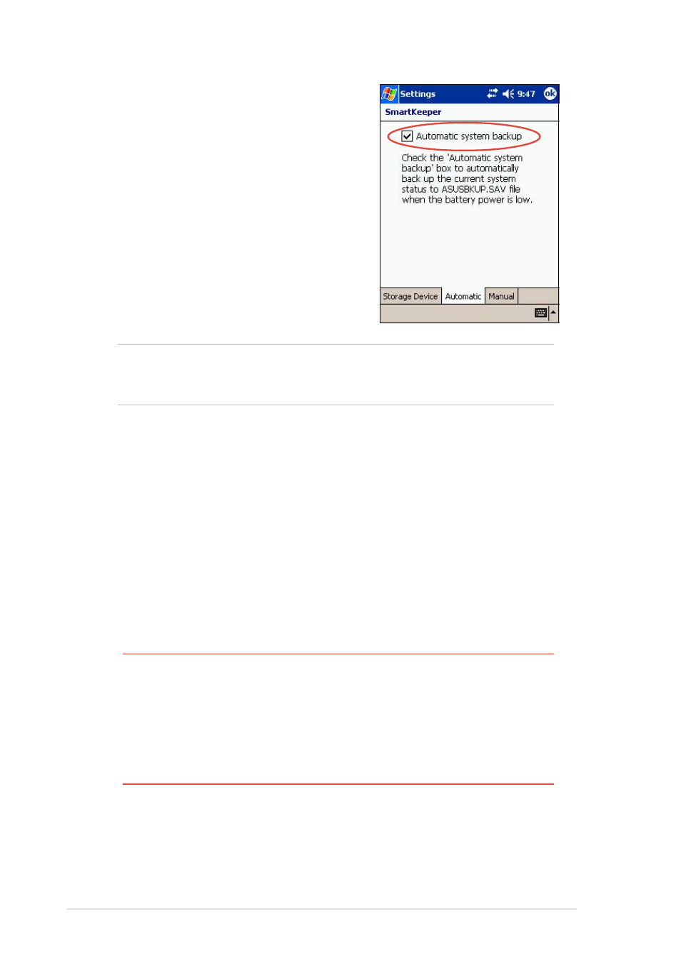 How the smartkeeper automatic backup works | Asus MyPal A620BT User Manual | Page 42 / 156