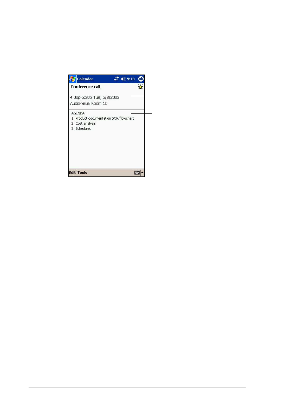 Using the summary screen, Creating meeting requests | Asus MyPal A620BT User Manual | Page 76 / 156