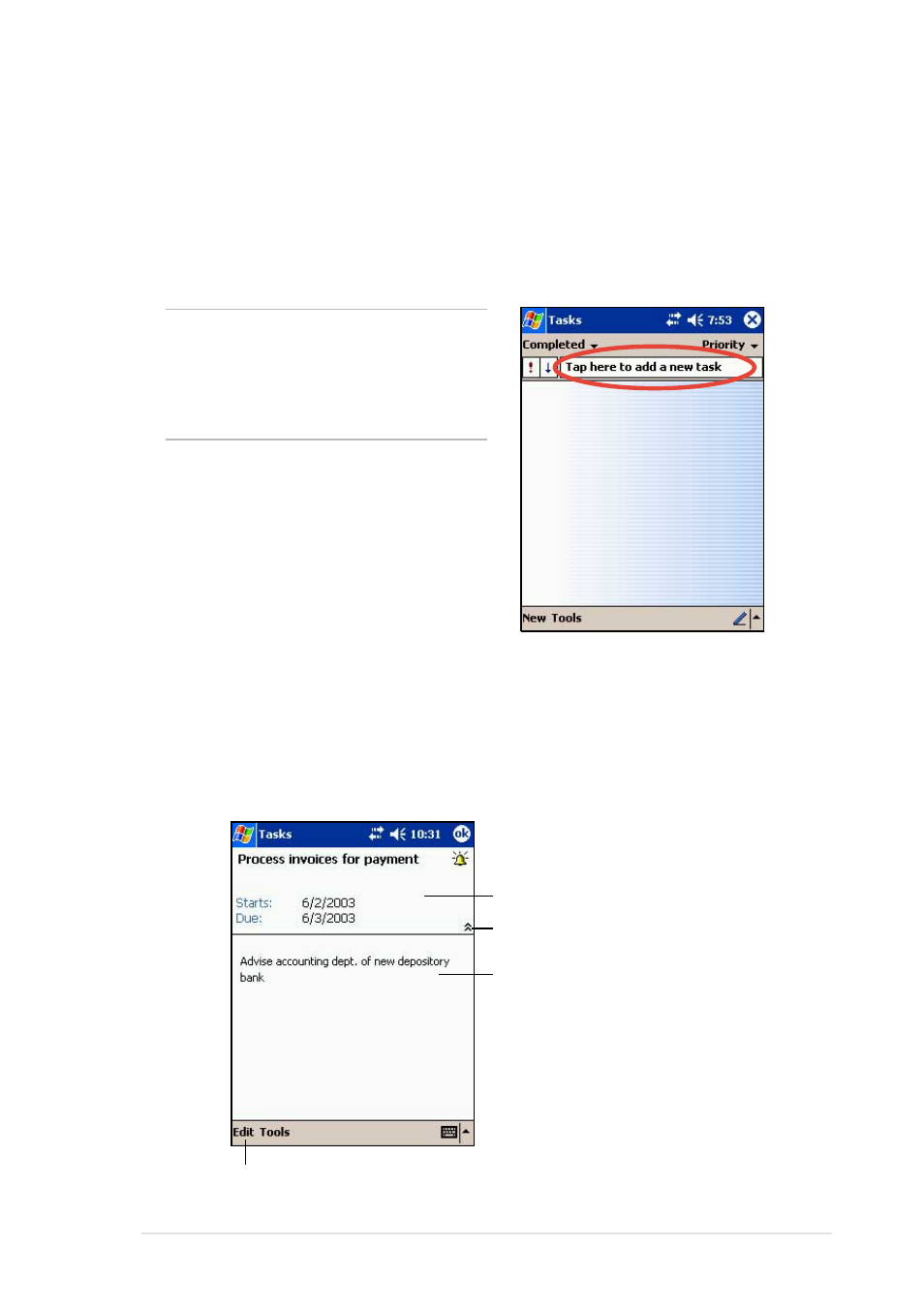 Using the summary screen | Asus MyPal A620BT User Manual | Page 81 / 156