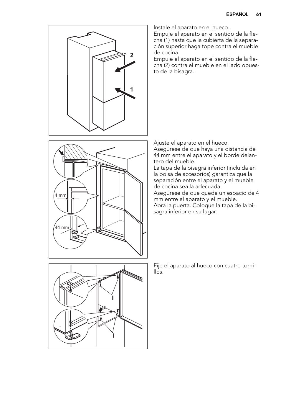 AEG SCT81800S1 User Manual | Page 61 / 68