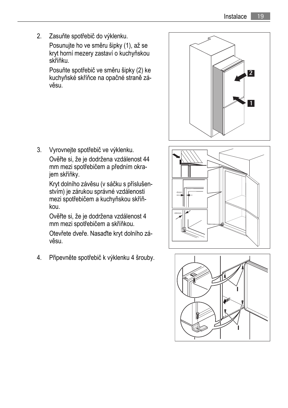 AEG SCS81800F0 User Manual | Page 19 / 92