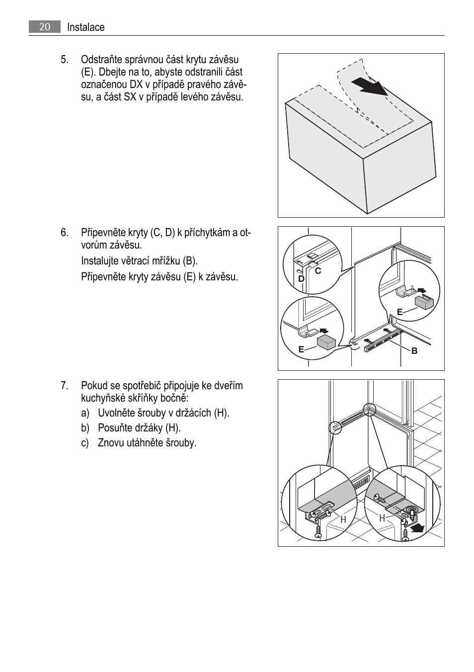 AEG SCS81800F0 User Manual | Page 20 / 92