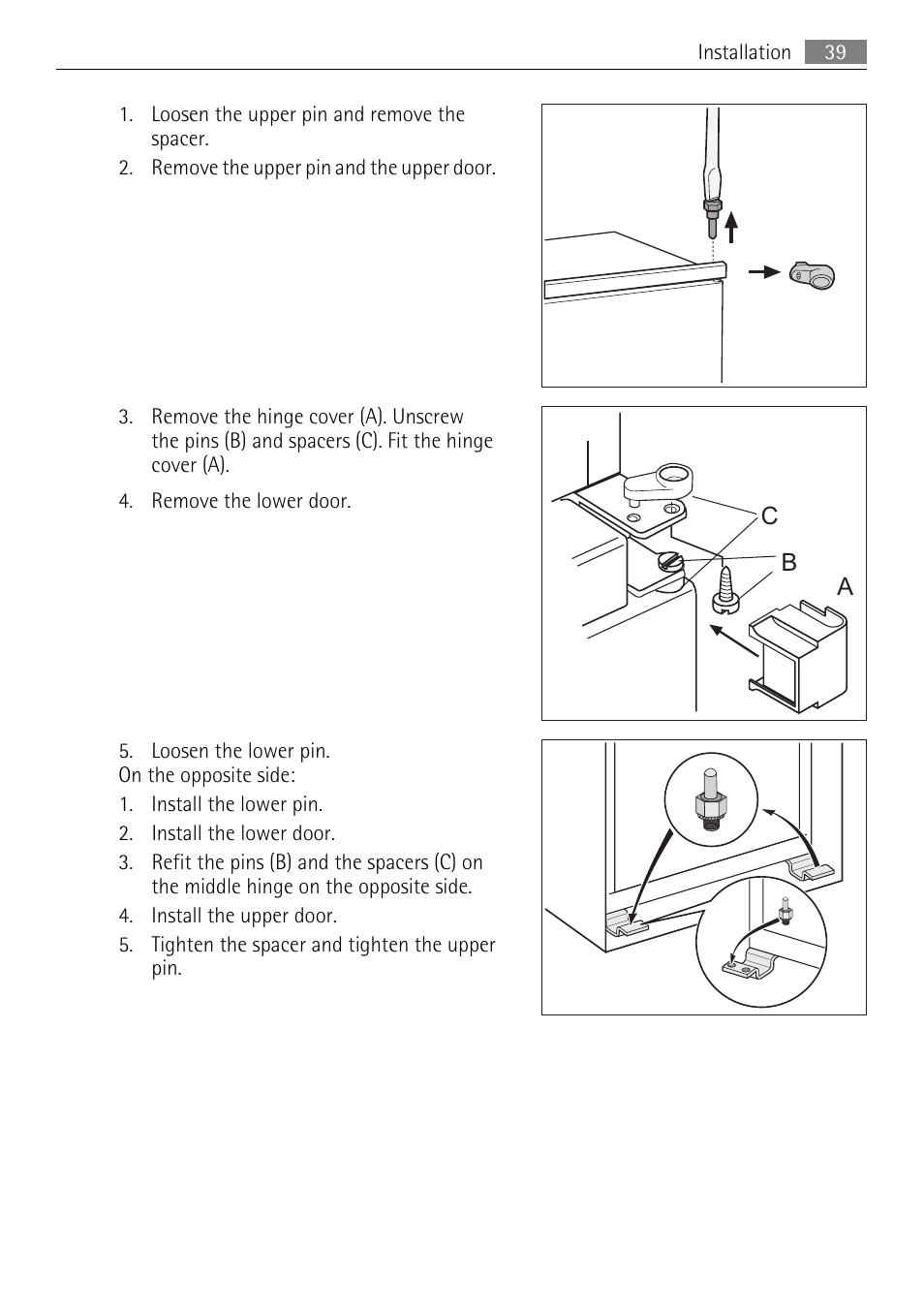 AEG SCS81800F0 User Manual | Page 39 / 92