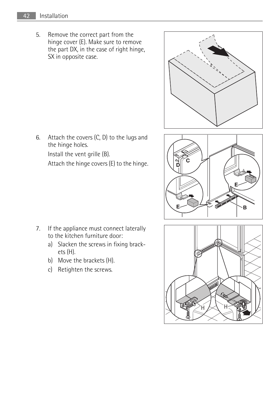 AEG SCS81800F0 User Manual | Page 42 / 92