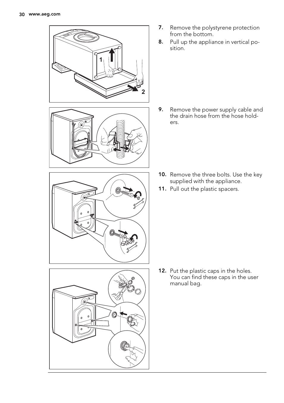 AEG L87490FL User Manual | Page 30 / 68