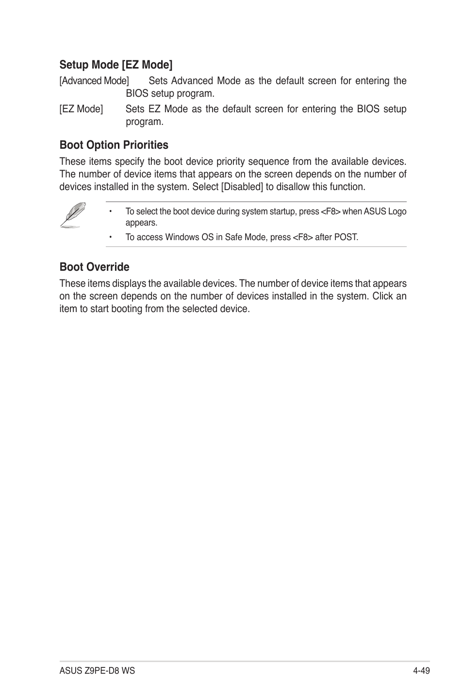 Asus Z9PE-D8 WS User Manual | Page 117 / 226