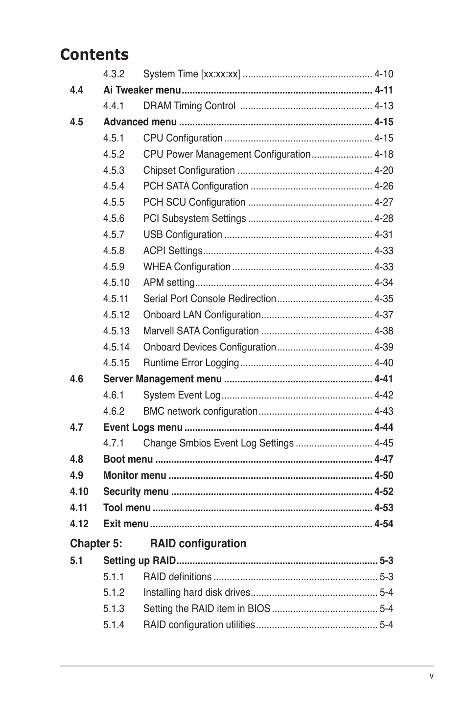 Asus Z9PE-D8 WS User Manual | Page 5 / 226