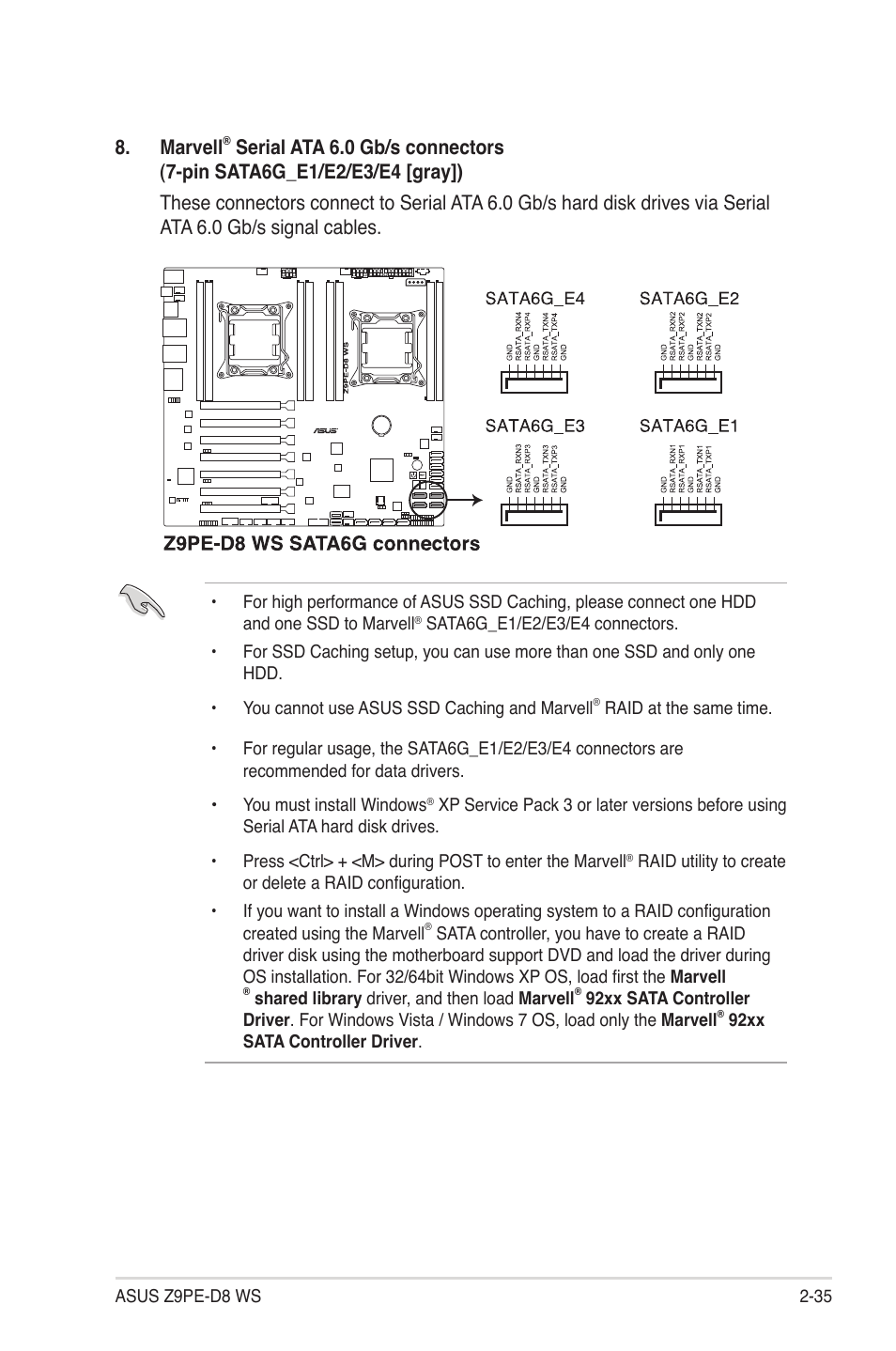 Marvell | Asus Z9PE-D8 WS User Manual | Page 57 / 226