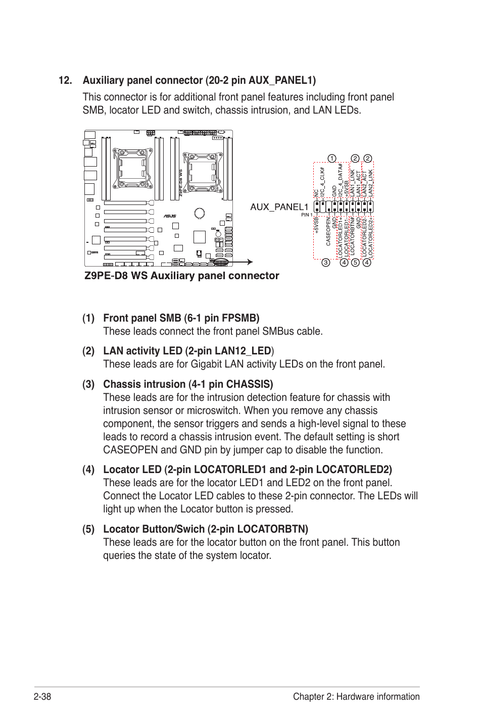 Asus Z9PE-D8 WS User Manual | Page 60 / 226