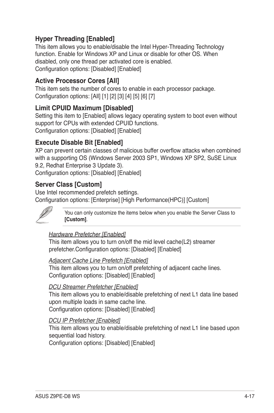 Asus Z9PE-D8 WS User Manual | Page 85 / 226