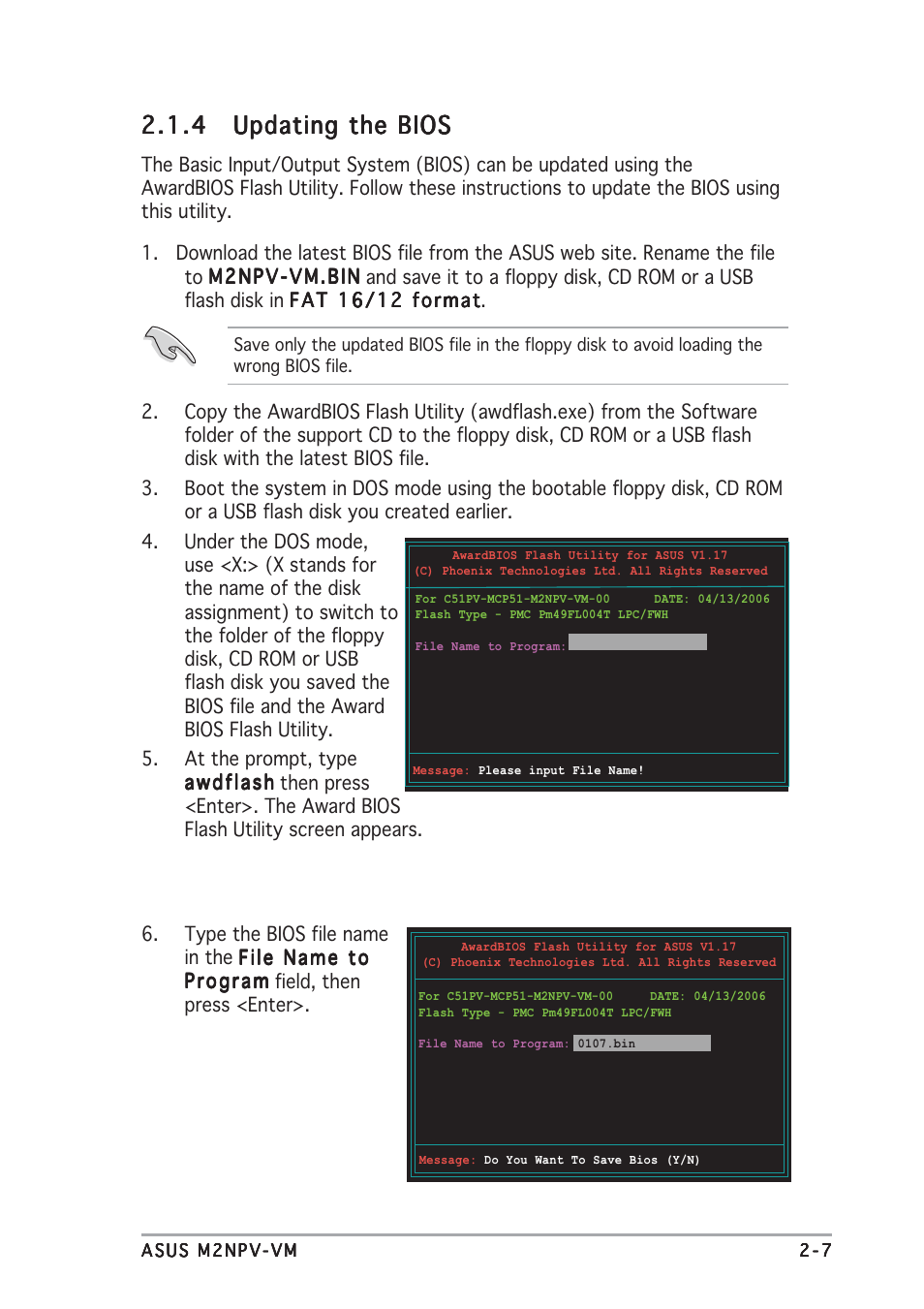 Asus M2NPV-VM User Manual | Page 51 / 96