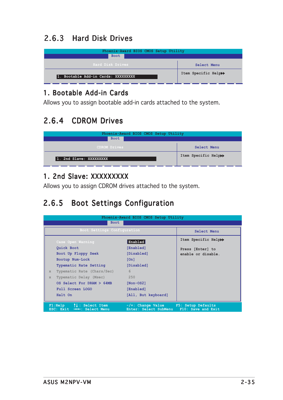 Bootable add-in cards | Asus M2NPV-VM User Manual | Page 79 / 96