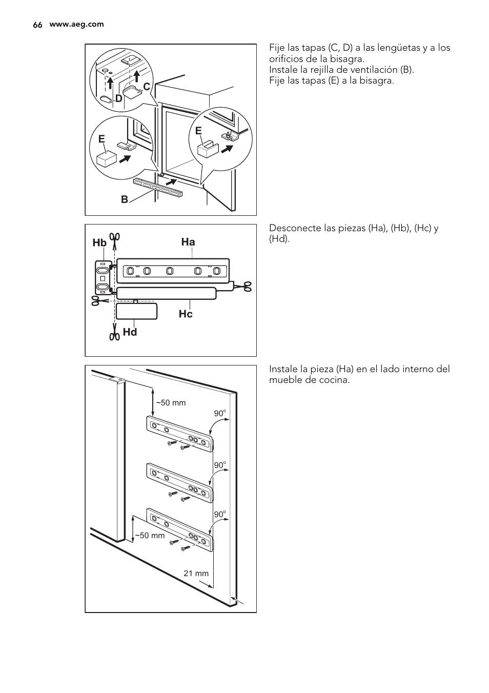 Eb d c | AEG SKD81800F0 User Manual | Page 66 / 72