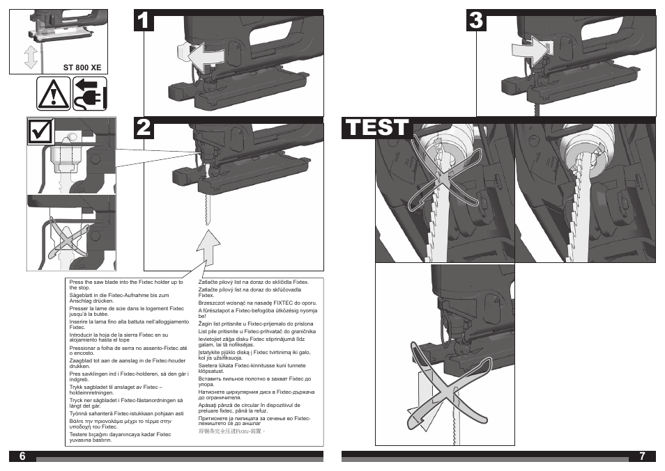 12 3 test | AEG ST 800 XE User Manual | Page 4 / 41