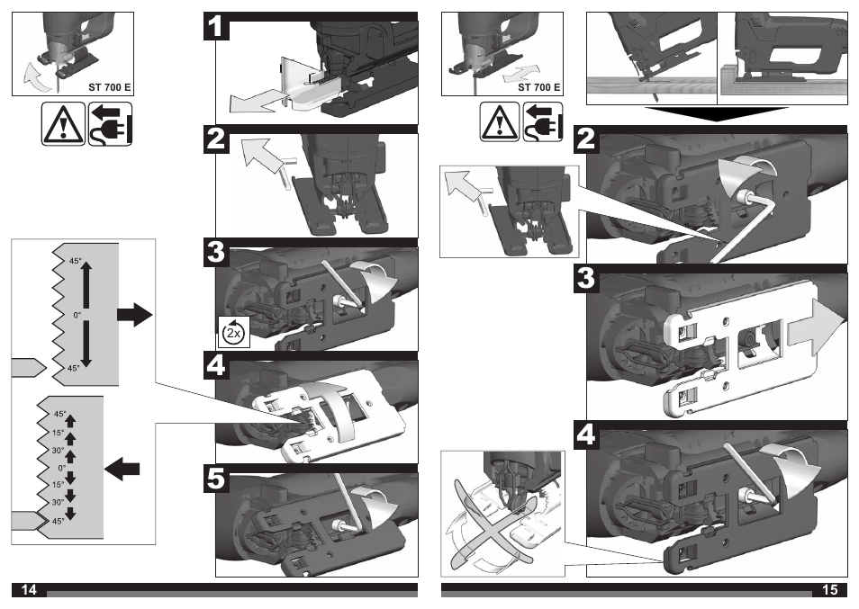 AEG ST 800 XE User Manual | Page 8 / 41