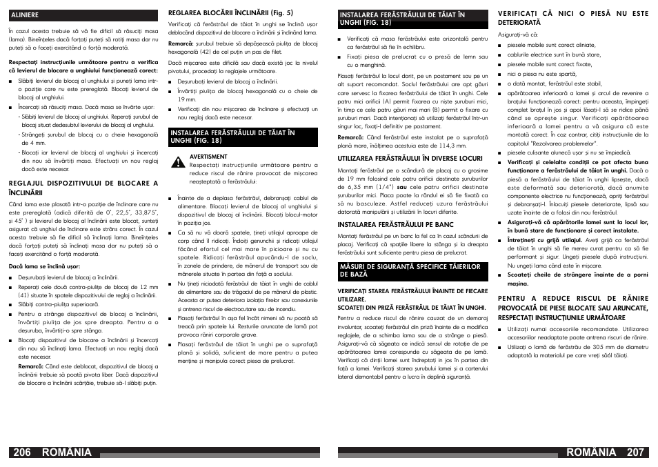 România | AEG PS 305 DG User Manual | Page 104 / 107