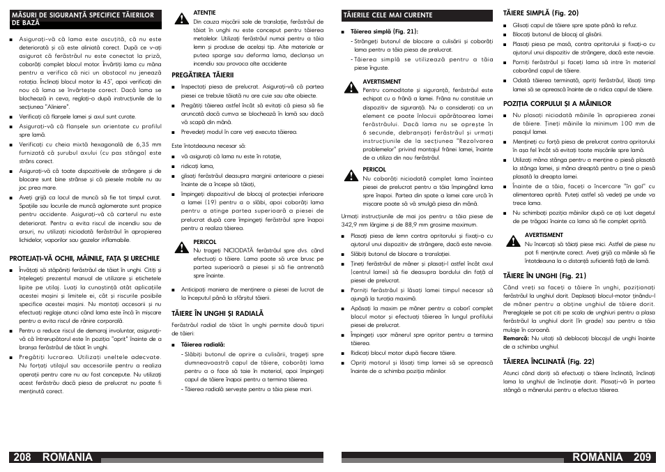 România | AEG PS 305 DG User Manual | Page 105 / 107