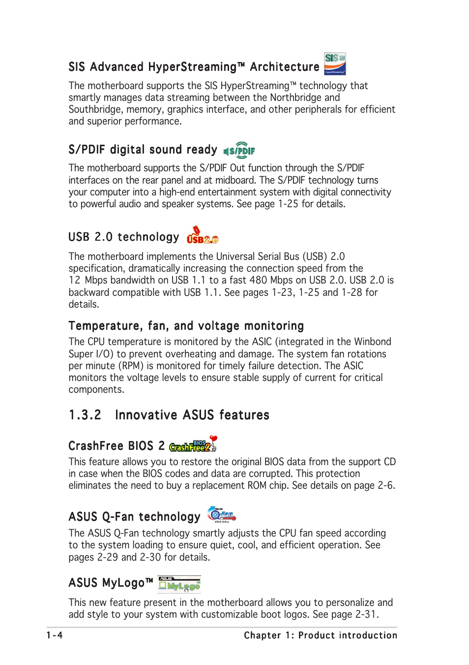 Asus Motherboard P5SD2-X User Manual | Page 16 / 84