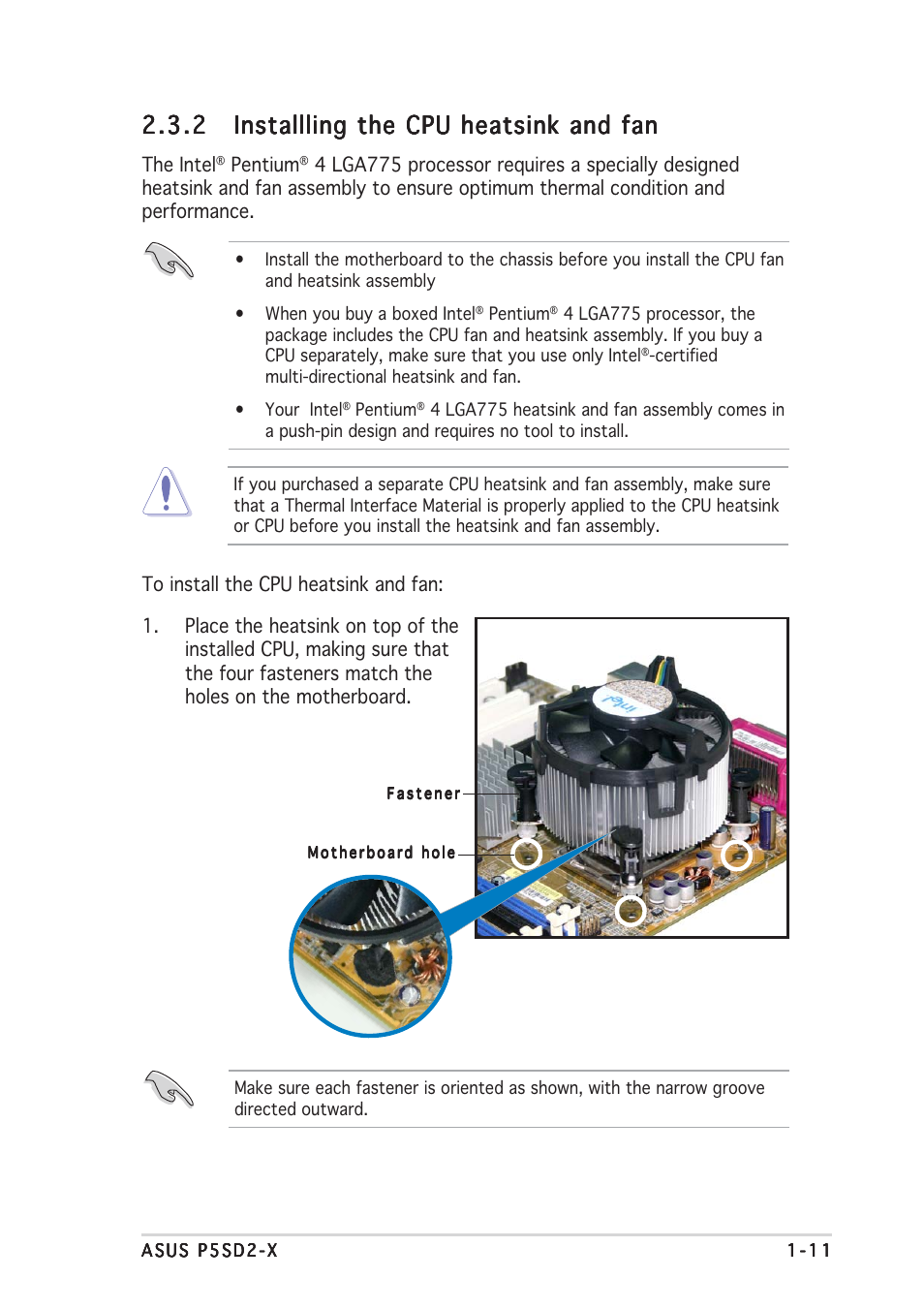 Asus Motherboard P5SD2-X User Manual | Page 23 / 84