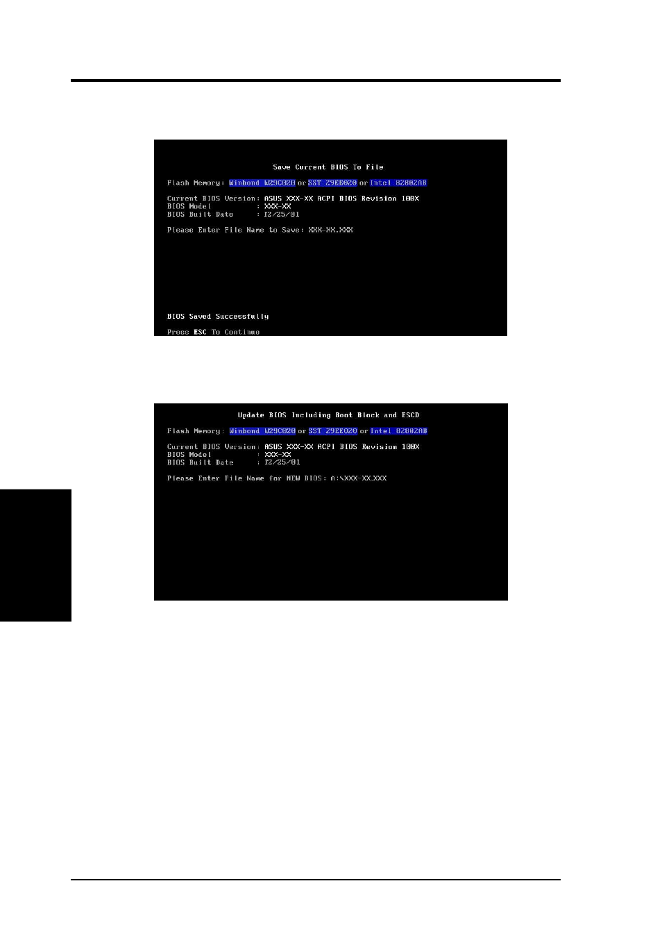 Bios setup | Asus Dual TualatinTM Motherboard TRL-DLS User Manual | Page 36 / 86