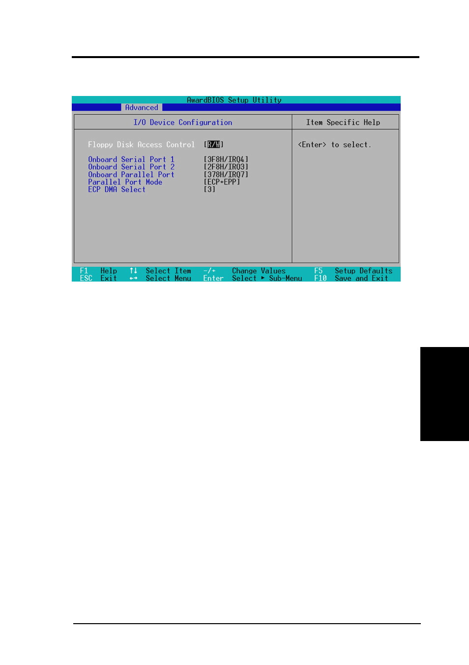 Bios setup, 2 i/o device configuration | Asus Dual TualatinTM Motherboard TRL-DLS User Manual | Page 51 / 86