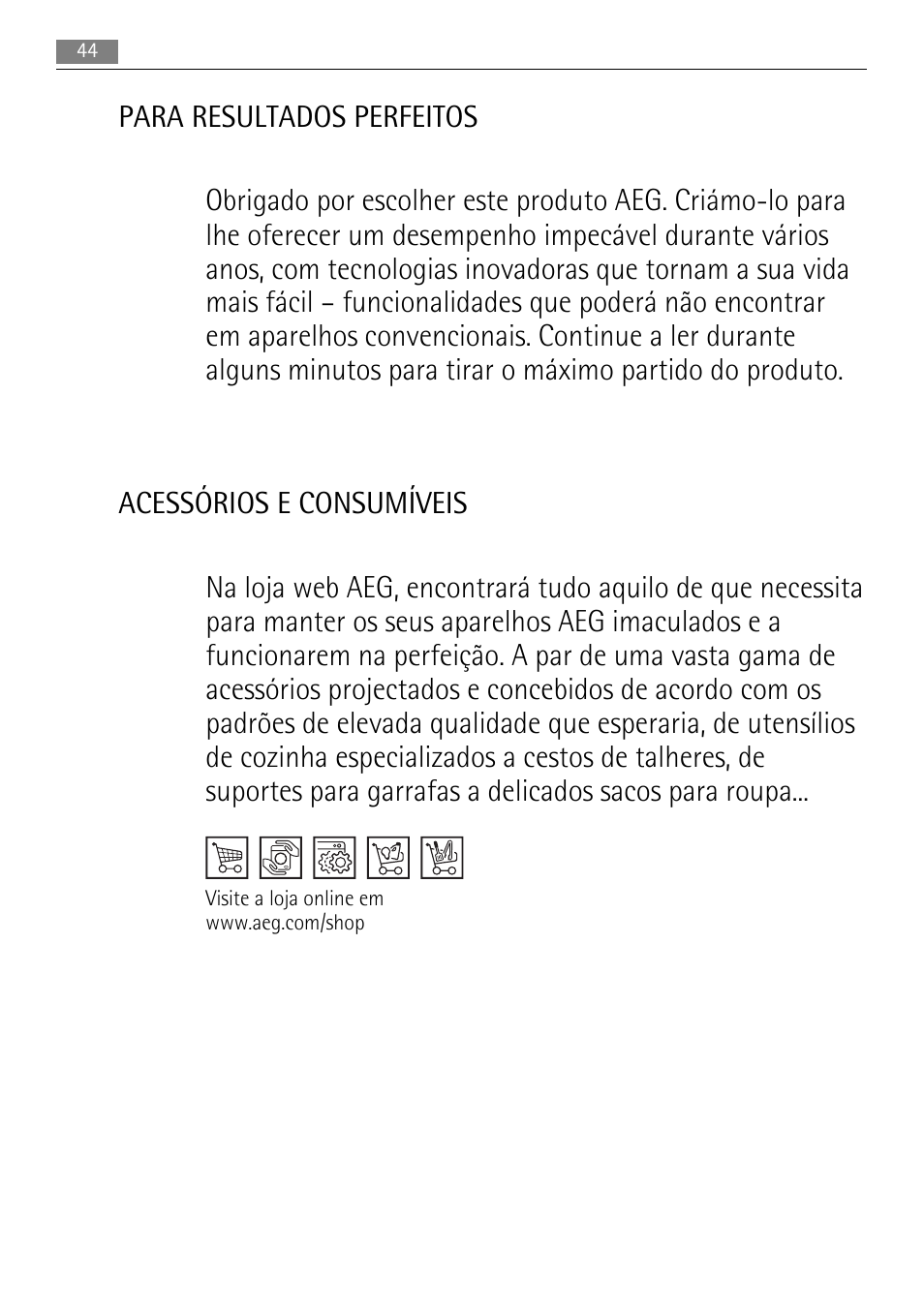 AEG SWD81800L1 User Manual | Page 44 / 76
