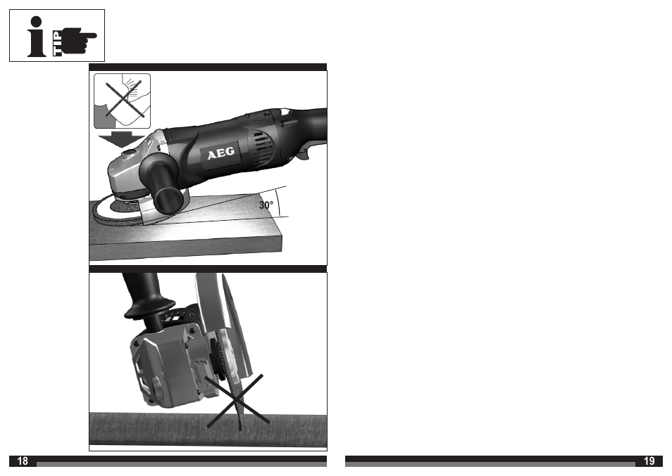 AEG WSC 14-125 MX User Manual | Page 10 / 33