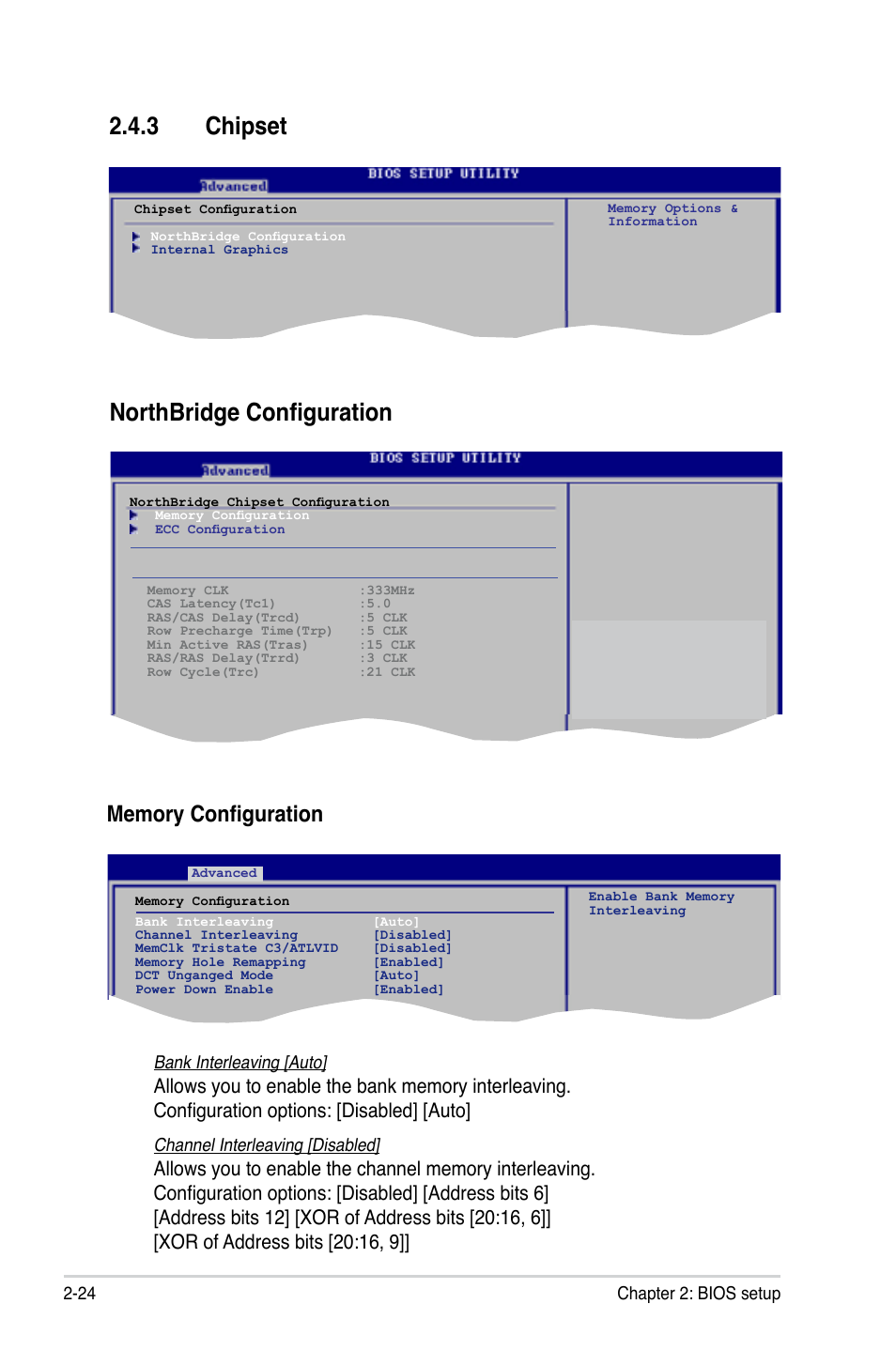 3 chipset, Chipset -24, Chipset | Northbridge configuration | Asus M3A78-EM User Manual | Page 76 / 108