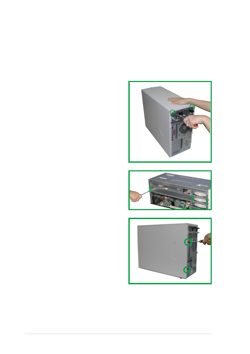 5 power supply case | Asus Xeon Tower/5U Rackmount Server AP1710-S5 User Manual | Page 48 / 54